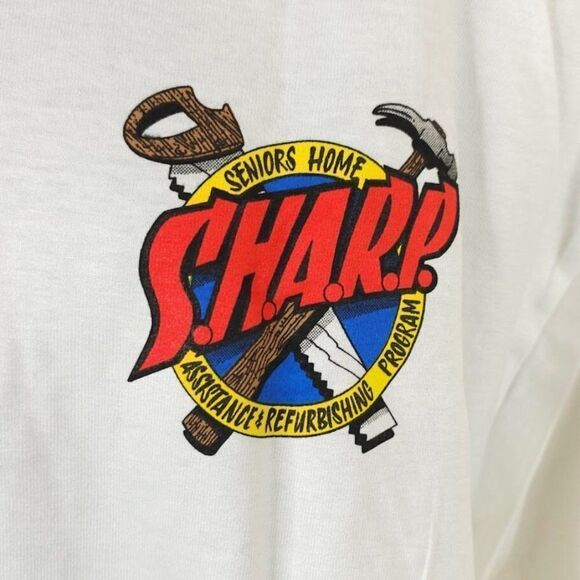 Baldwin Park Police T Shirt Mens Size XL Vintage Y2K SHARP Program Construction - Picture 3 of 7